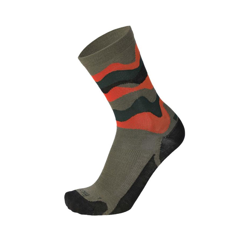 Носки унисекс Mico Light W.Outdoor Sock Merino Verde Militare