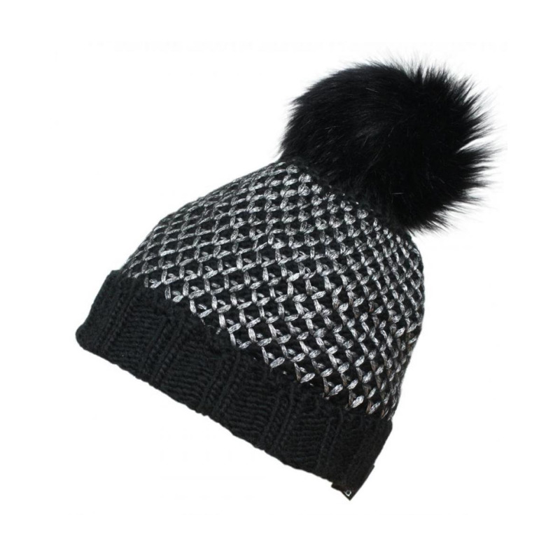 Шапочка BLIZZARD Ischgl Black Silver