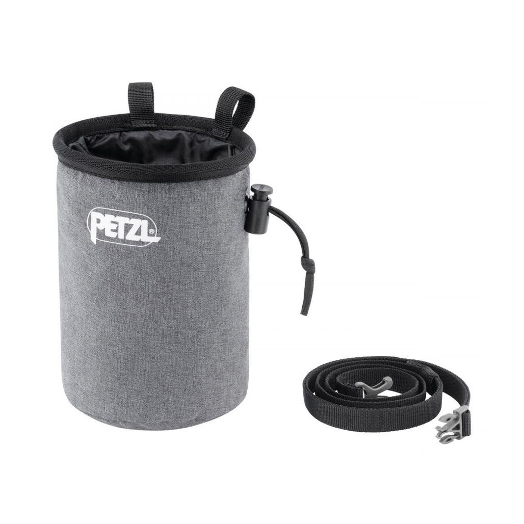Сумка под магнезию PETZL BANDI Chalk Bag Grey