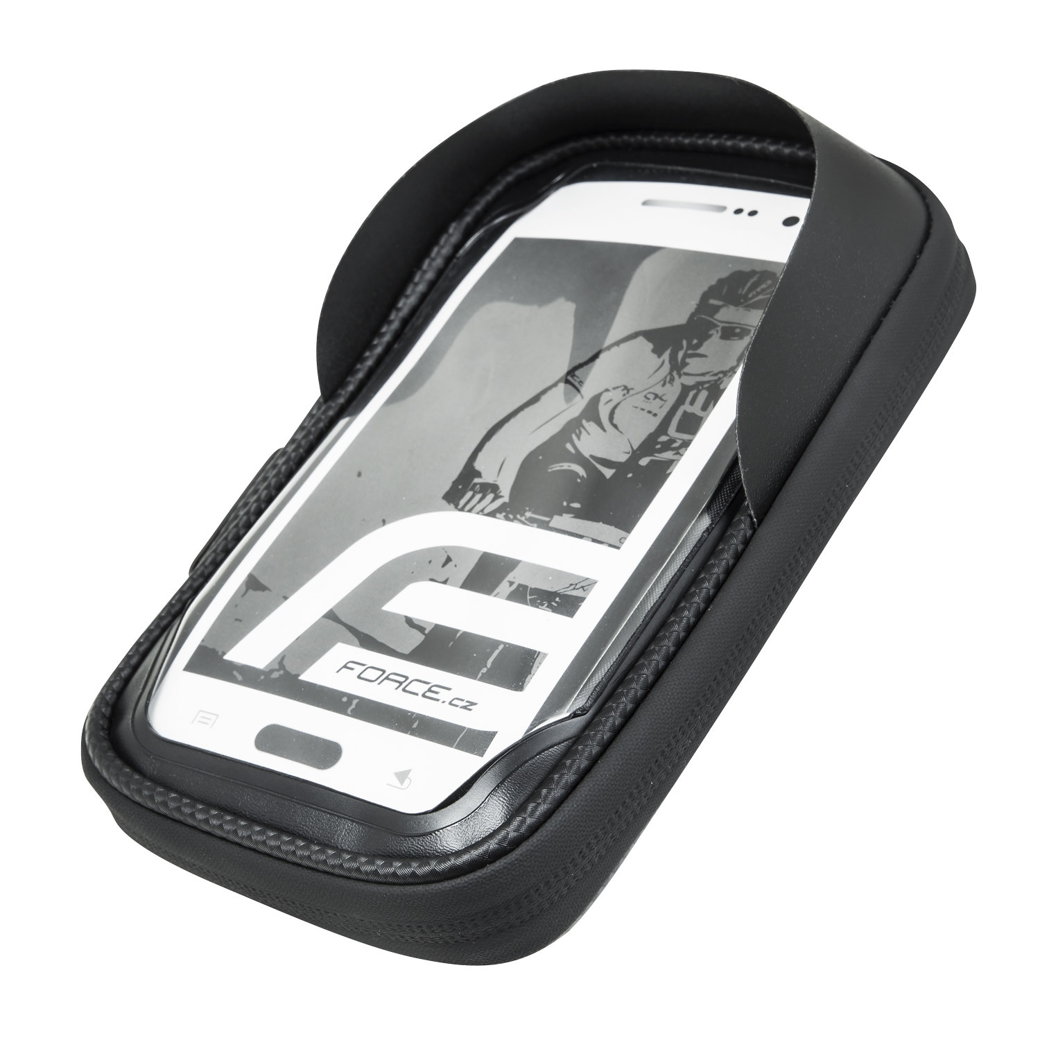 Держатель для телефона bag on handlebar FORCE TOUCH Smartphone Black