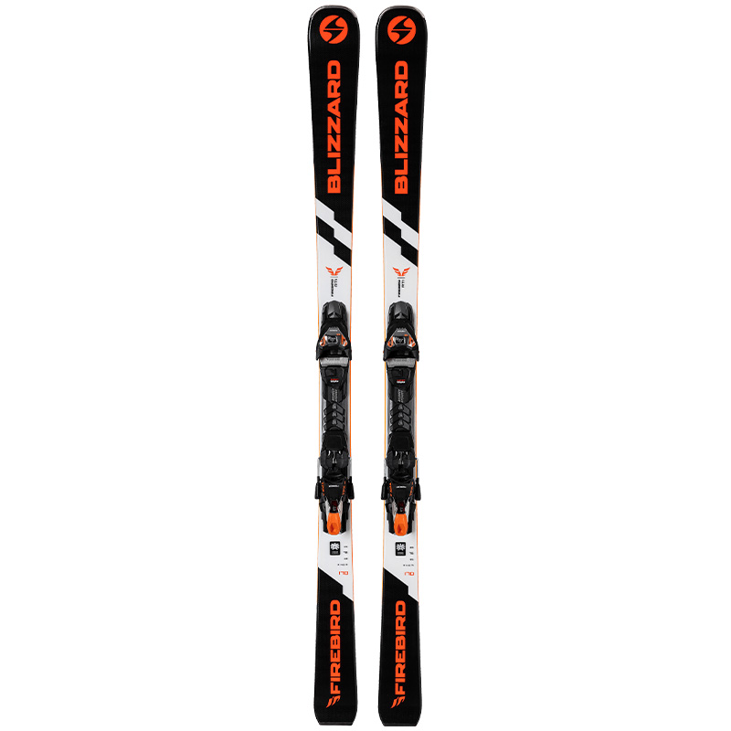 Лыжи FIREBIRD RTI WHITE/BLACK+TPX 12 DEMO BLACK/ORANGE/BLACK