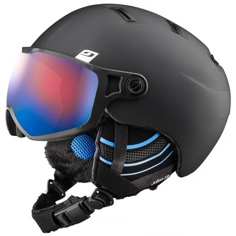 Горнолыжный шлем STRATO BLACK/BLUE POLAR