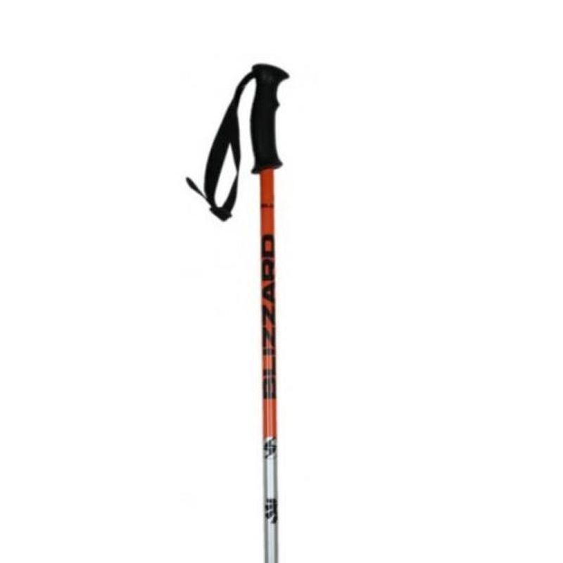 Палочки лыжные BLIZZARD Sport Ski Poles Black/Orange/Silver
