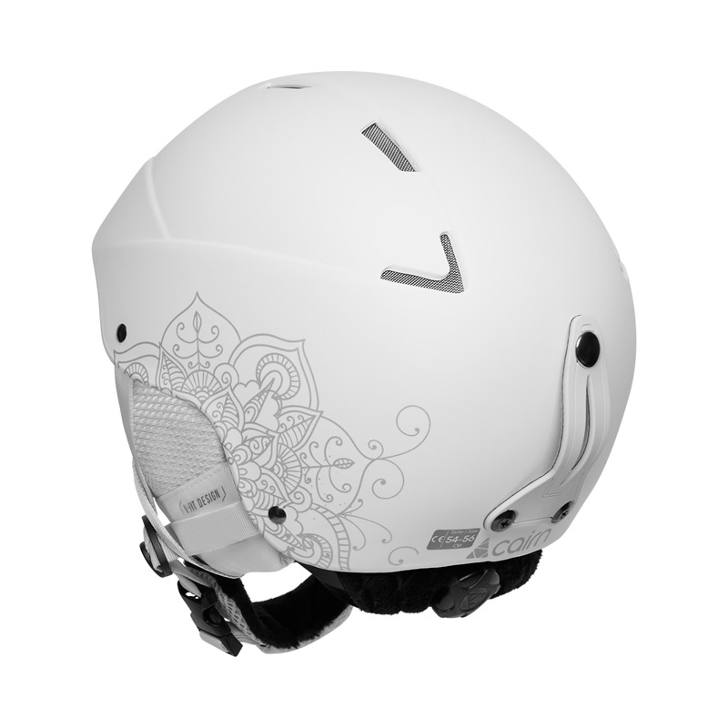 Горнолыжный шлем Cairn ANDROMED Matt White Mandala