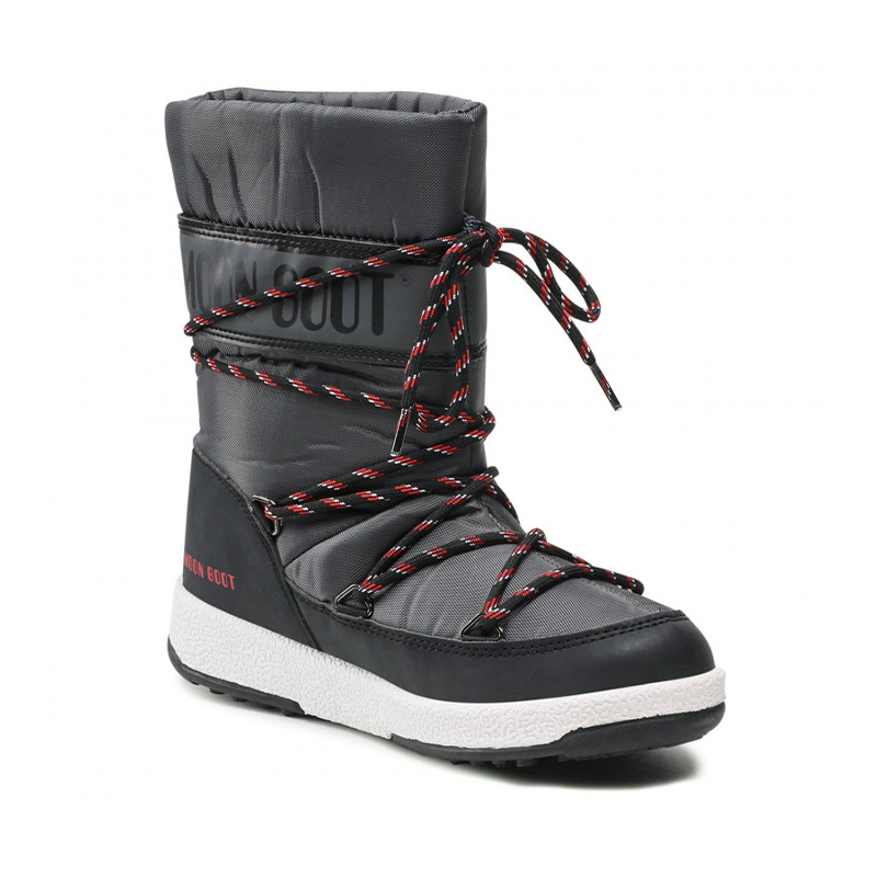 Сапоги детские MOON BOOT JR BOY SPORT WP BLACK/CASTELROCK