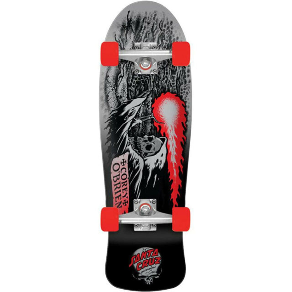 Скейт Obrien Reaper Mini 8.34inx26.05in Cruzer 80s Cruzer Santa Cruz