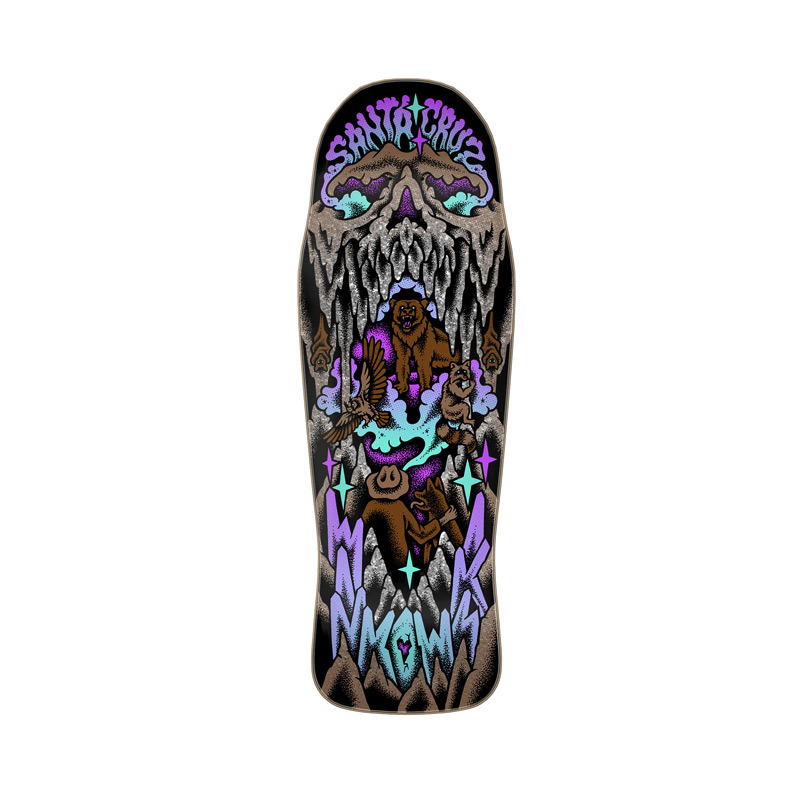 Дека Winkowski Crystal Cave Shaped 10.34in x 30.54in Santa Cruz Decks