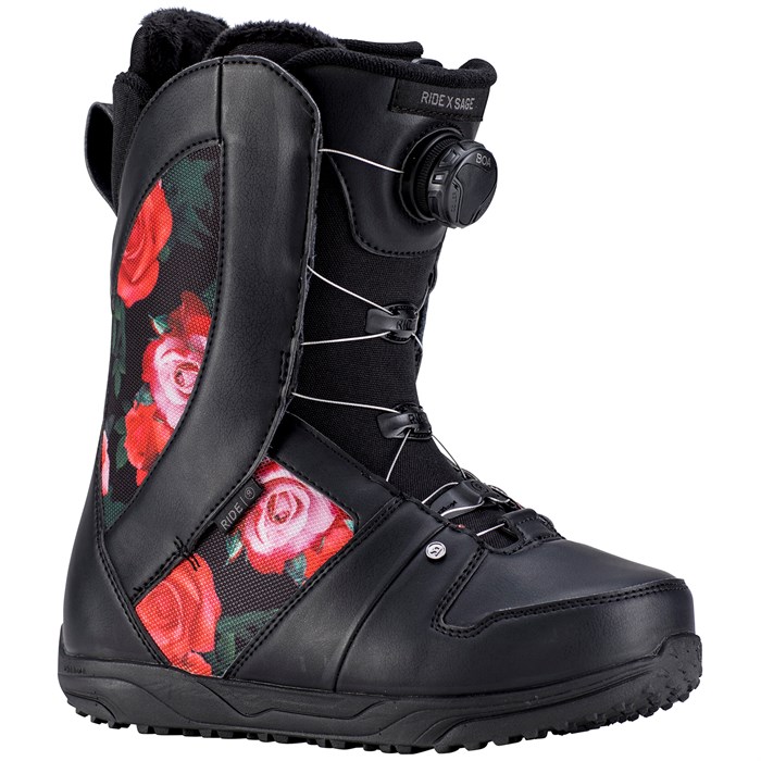 Ботинки сноубордические  SAGE W black rose