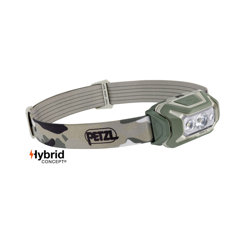 Фонарь налобный PETZL ARIA 2 RGB Camo