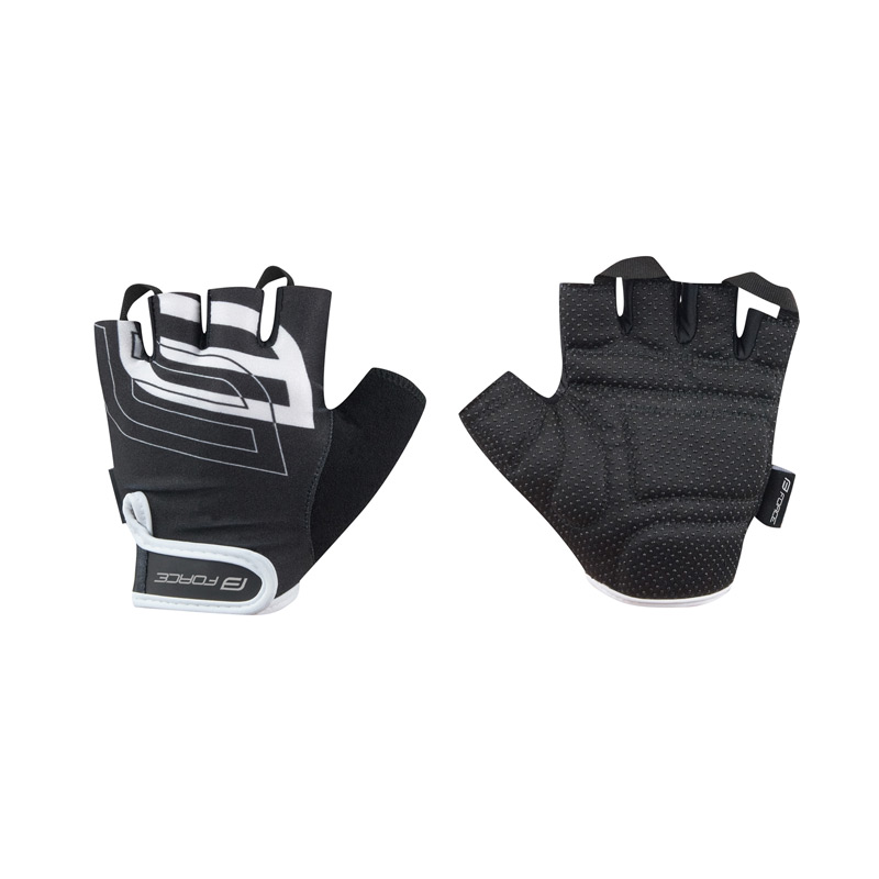 Перчатки велосипедные gloves FORCE SPORT black
