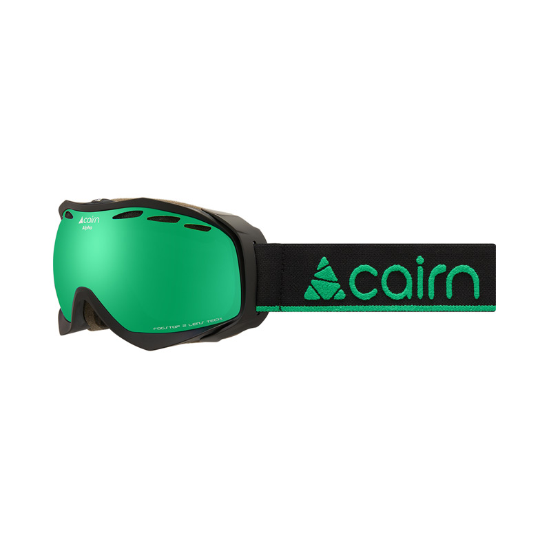 Горнолыжная маска  Cairn ALPHA SPX3I Mat Black Reen Mirror