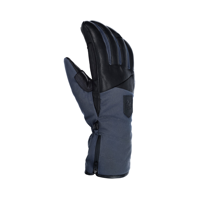 Перчатки мужские VIKING NORVIK M SKI-1909 navy leather/primaloft/aqua thermo tex+RE