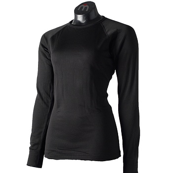 Термобелье женское верх   Mico WLS Round Neck Shirt-007 Nero