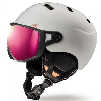 Горнолыжный шлем STRATO WHITE CAT3 Pink