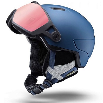 Горнолыжный шлем GLOBE BLEU VISOR RV P1-3HC Pink