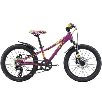 Велосипед детский SKID 20 SUS purple/orange
