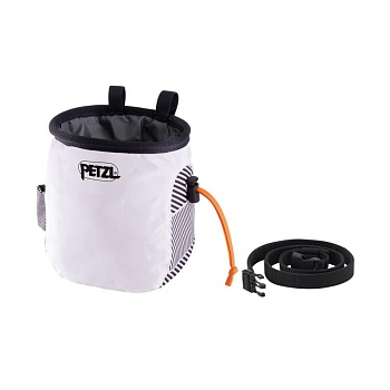 Сумка под магнезию PETZL SAKA Chalk Bag White Dazzle