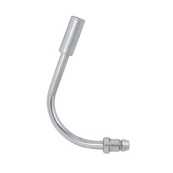 Направляющая для троса тормоза cable guide for V-brakes angle 90°+rubber boot